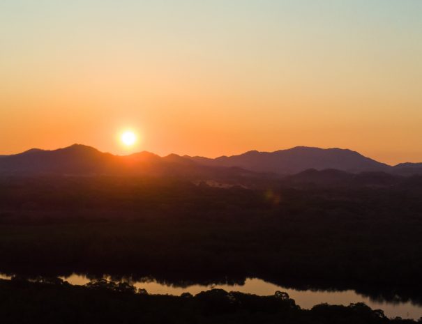 sunrise over estuary